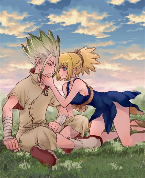 Senku And Kohaku By 一零 R Drstone