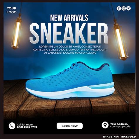 Premium Psd New Arrivals Sneaker Social Media Design Template