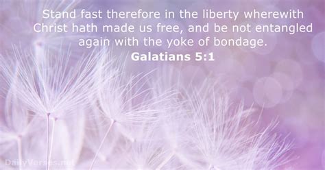 Bible Verses About Freedom Kjv Dailyverses Net