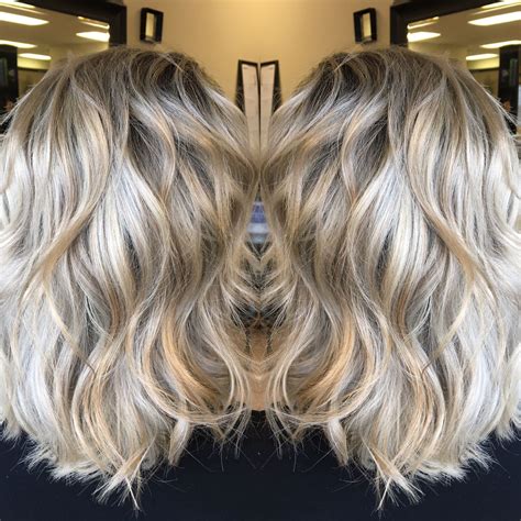 Icy Blonde Shadow Root Hairbysprung