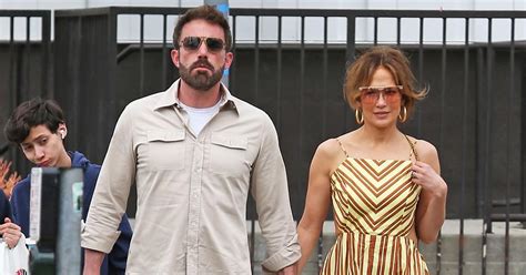 Ben Affleck And Jennifer Lopez Appear Tense During Flea Market Outing