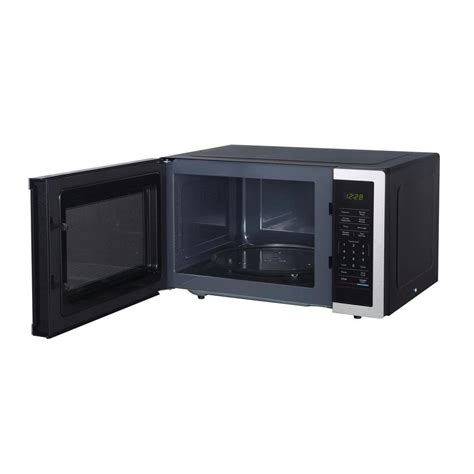 Buy 09 Cu Ft 900 Watt Countertop Microwave In Stainless Steel Online At Lowest Price In Ubuy