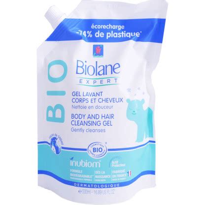 Biolane Expert Gel Lavant Corps Et Cheveux Bio Ml