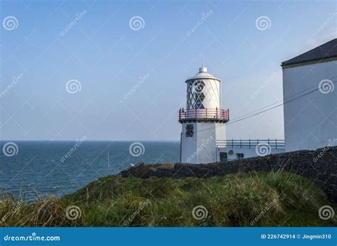 The Blackhead Lighthouse At Whitehead Northern Ireland Editorial