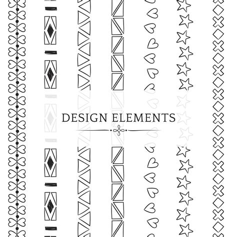 Divider line design elements vector | Premium Vector - rawpixel