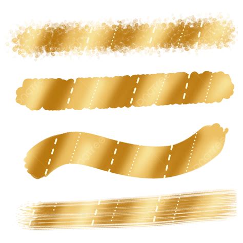 Gold Brush Strokes Png Transparent Gold Brush Stroke Gold Paint