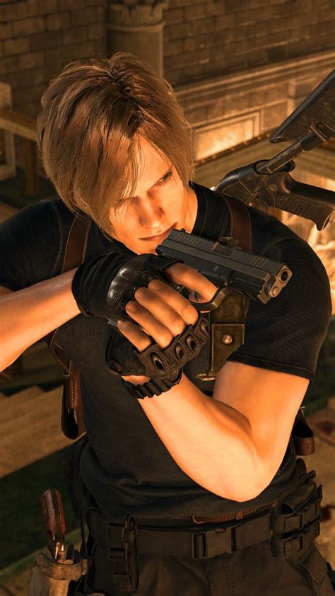 Resident Evil Leon Leon Scott Kennedy Man Up Spiderman Art Happily