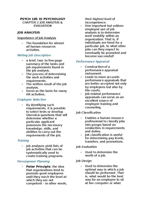 Psych 185 Io Psychology Chapter 2 4 Psych 185 Io Psychology Chapter 2