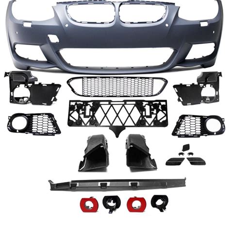 Bmw E92 E93 Lci Front Bumper With Park Assist Accessories For M Sport Conversion 10 14