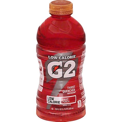 Gatorade G2 Thirst Quencher Lower Sugar Fruit Punch Casey S Foods