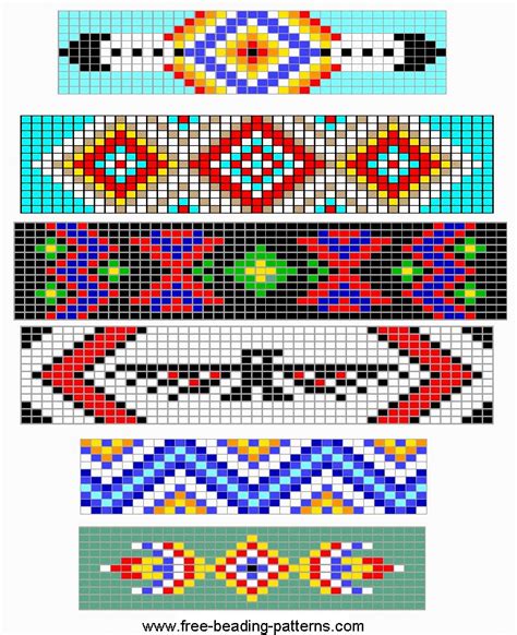 6 Simple Barrettes Free Loom Beading Pattern Loom Beading Loom