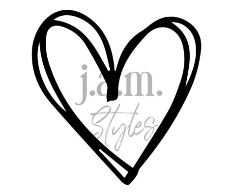 Double Heart Svg Png Etsy