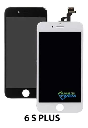 Pantalla Lcd T Ctil Mica Iphone S Plus Blan Negra Chacao Mercadolibre