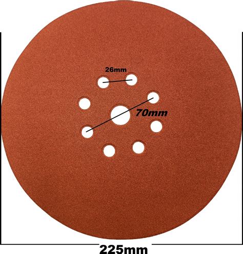 Magma Papier Ścierny Krążek Do Żyrafy 225mm P80 10szt 245652 Opinie