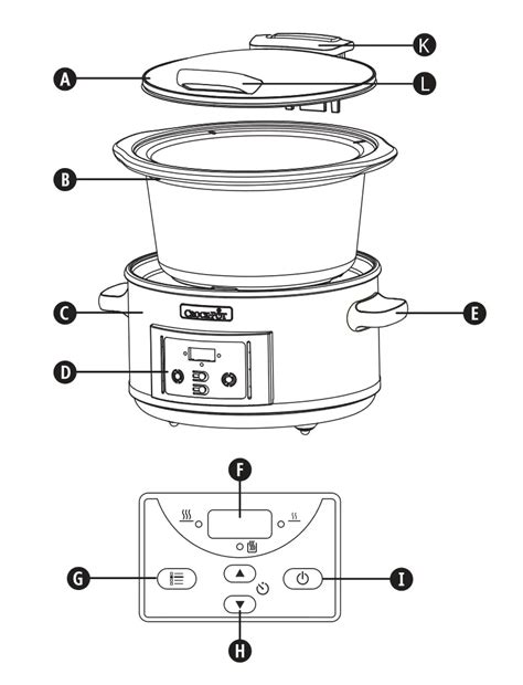 Crock Pot Csc052x 47l Digital Slow Cooker Instruction Manual