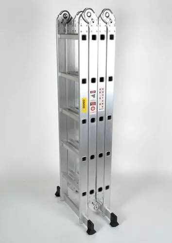 Escalera De Aluminio Articulada X Esc Multiprop Sito Cuotas