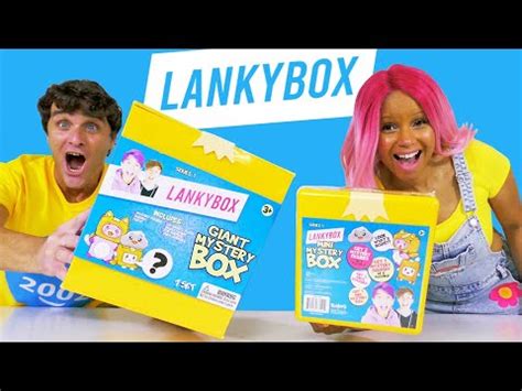 LANKYBOX Giant Mystery Box And Mini Mystery Box Sets Unboxing