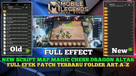 New Script Map Magic Chess Dragon Altar Full Efek Art A Z Mobile