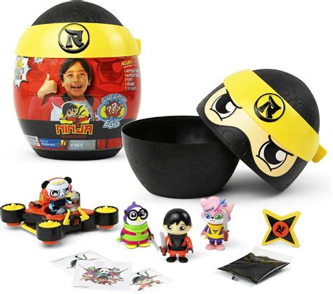 Ryan S World Ninja Themed Giant Mystery Toy Box Figures And Play Set