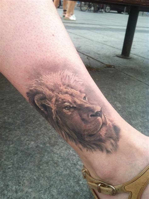 Lion Leg Tattoo Best Tattoo Design Ideas