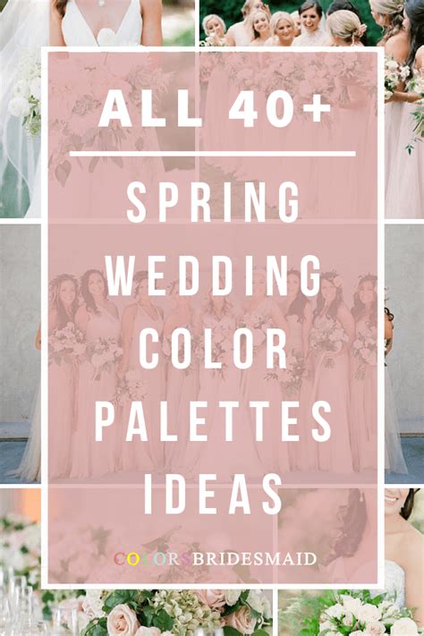 Wedding Colors For Spring 2025 Deanna Jermaine