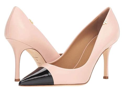 Elegant Tory Burch Penelope Cap Toe Pumps