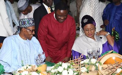 Photo President Buhari And His Wife Aisha Attend Book Of Photos Launch