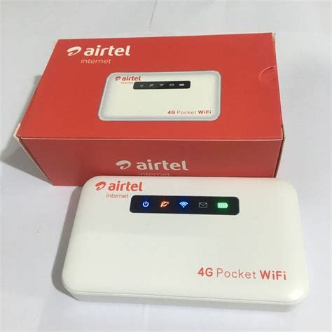 Airtel 4g Lte Internet Pocket Mobile Wifi Router With 5gig Bonus Data