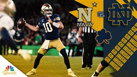 Navy Vs Notre Dame Extended Highlights 8 26 2023 Nbc Sports