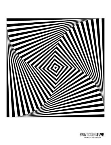 Amazing Optical Illusion Drawings How They Work Why They Can