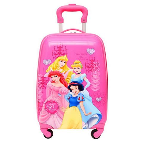 Детский чемодан «Принцессы на балу» | Kids rolling luggage, Kids ...