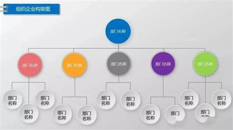 公司组织架构图ppt程序流程管理流程图