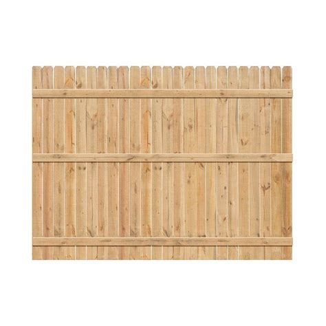 Signature Development 6 Ft H X 8 Ft W Western Red Cedar Solid Top