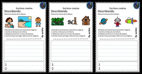 Nuevas Fichas Para Trabajar La Escritura Creativa Imagenes Educativas