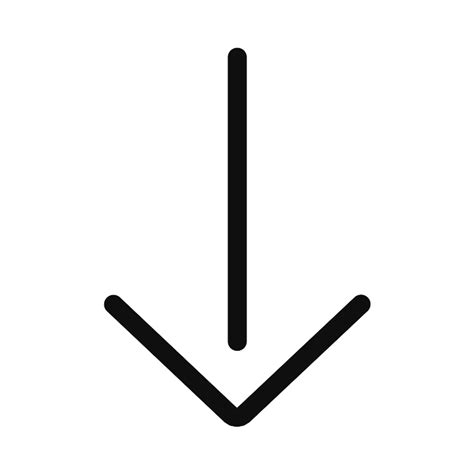 Arrow Down Vector Svg Icon Svg Repo