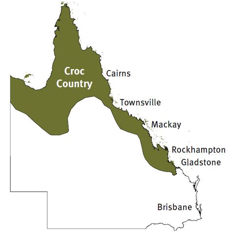 Where Is Croc Country Environment Land And Water Queensland