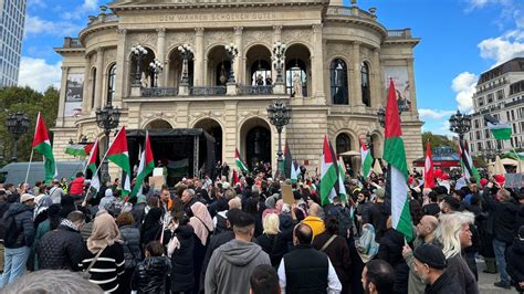 Pro Pal Stina Demos In Frankfurt Und Kassel Hessenschau De Panorama