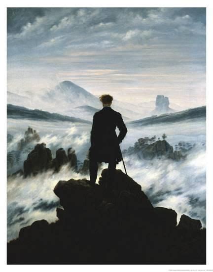 The Wanderer Above The Sea Of Fog C Posters Caspar David