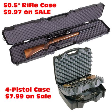 Plano 150201 Double Rifleshotgun Case Polymer Contoured 44 Off