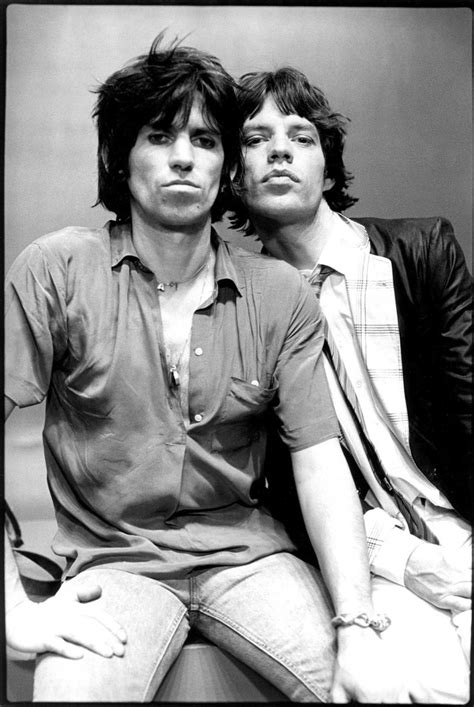 Keith Richards Mick Jagger Michael Putland Archive