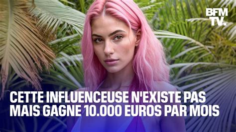 Cette Influenceuse Espagnole Nexiste Pas Mais Gagne 10000 Euros Par Mois