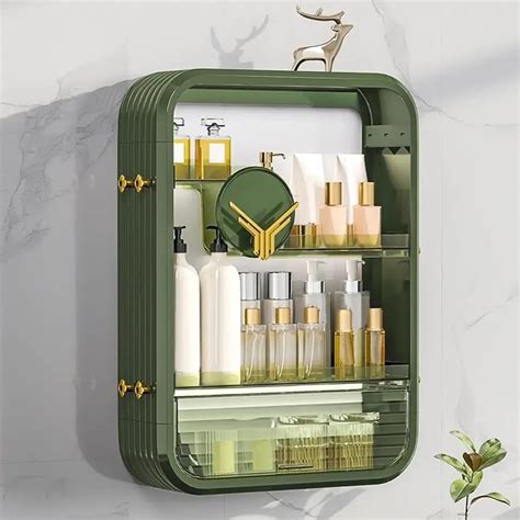 Cosmetics Storage Box Bathroom Rack Wall Mounted Storage Rack Buy