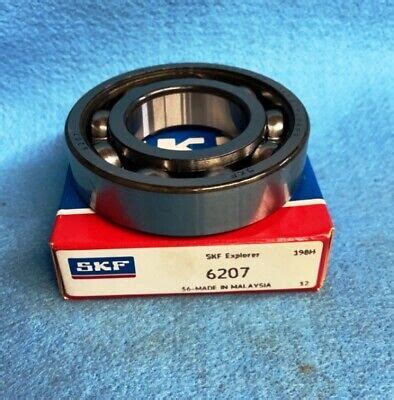 SKF SINGLE ROW BALL BEARING 6207 35MM X 72MM X 17MM EBay