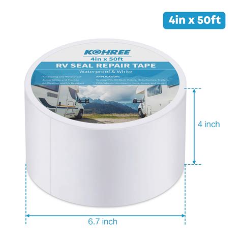 Buy Kohree Rv Sealant Tape Inch X Foot And Inch X Foot Rv