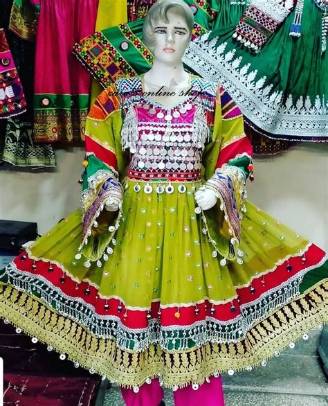 Afghan Kuchi Traditional Handmade Dresses Etsy