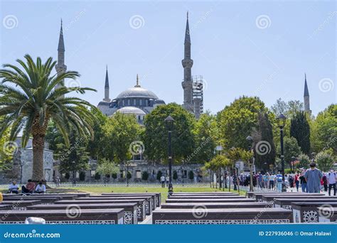 The Blue Mosque Also Known As Sultan Ahmed Mosque Editorial Photo ...