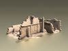 3D Model Ancient Egyptian Ruined Temple VR AR Low Poly CGTrader