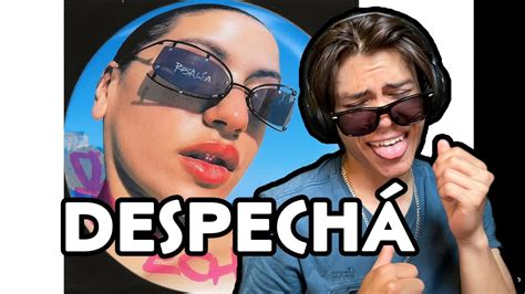 REACCION ROSALÍA DESPECHÁ Official Audio YouTube