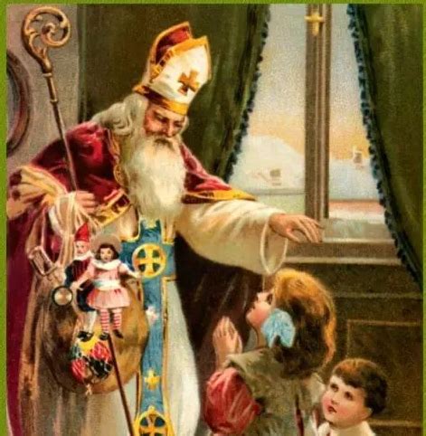 St Nicholas Day Dec 6th St Nicholas Vs Santa Claus Catholic