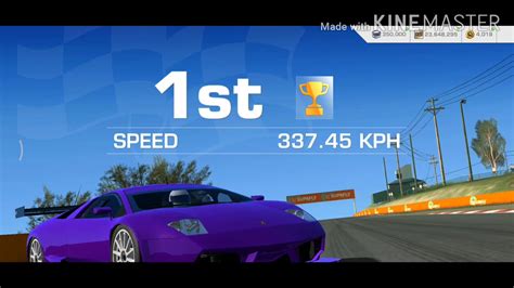 Real Racing 3 Mount Panorama Lamborghini Murcielago R SV GT 1